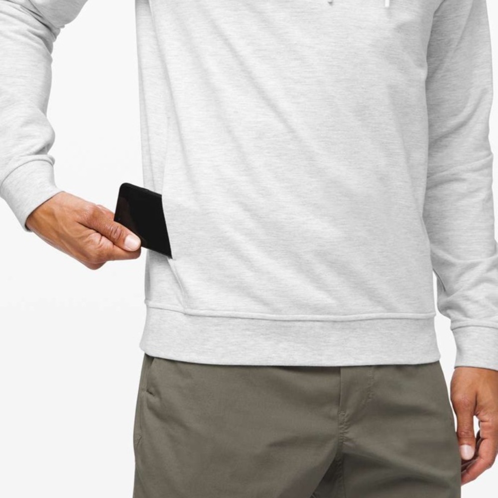 2024 Lululemon City Sweat Pullover Hoodie
Heathered Ultra Light Grey / Sea Salt - Picture 2 of 10